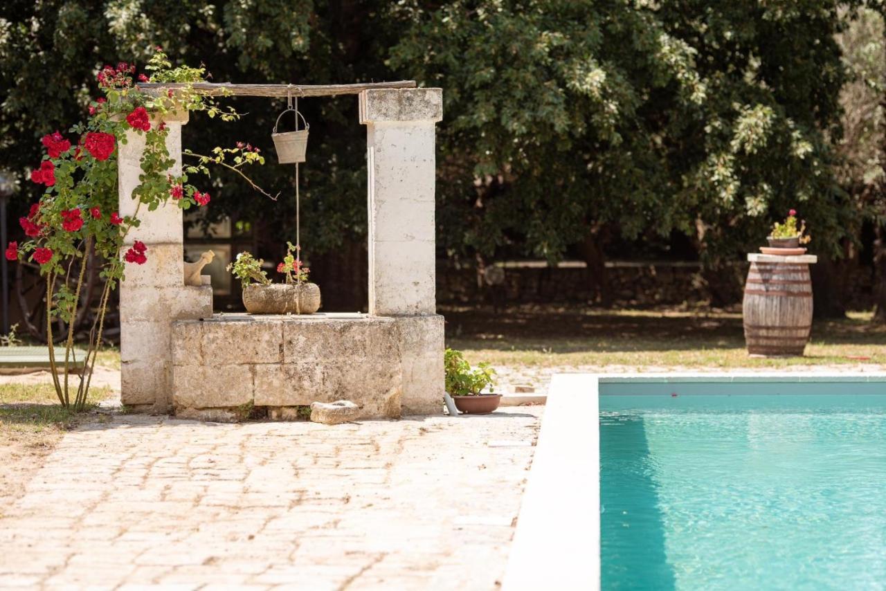Villa Encantamiento - Dimora Gelsomino - Masseria Storica Nel Cuore Della Puglia Con Piscina Latiano Zewnętrze zdjęcie